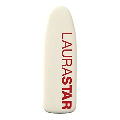 Abbildung von Laurastar Bügelbezug Mycover Beige, Einzigartiges Design, 127cm x 49.5cm, Haltegummi, Passend für die Bügelsysteme, Mühelos Installation, Waschmaschinenfest