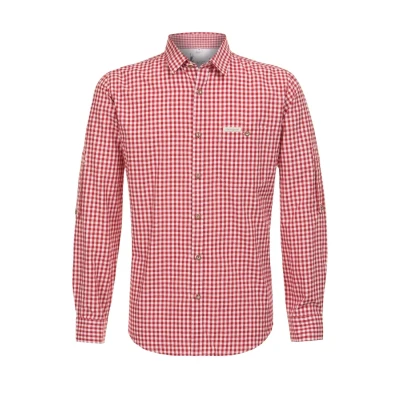 Abbildung von Stockerpoint Herren Campos3 Trachtenhemd, rot, 3XL