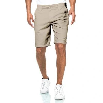 Abbildung von Smith &amp; Solo Kurze Hosen Herren Chino Shorts Kurz Baumwolle, Bermuda Hose Sommer, Laufshorts Männer Sport Trainingshose (Khakibraun, S)