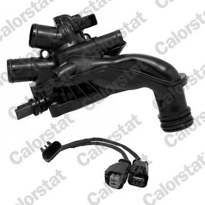 Abbildung von CALORSTAT by Vernet TEK7160.105J Kühlwasserthermostat 105C mit Dichtung, Kabelsatz Sensor PEUGEOT: 207 Hatchback, SW, Partner II Tepee
