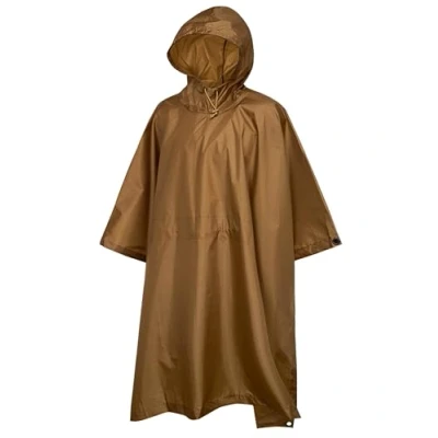 Abbildung von Brandit Regenjacke / wasserabweisende Jacke, Herren, Größe: One Size, Camel