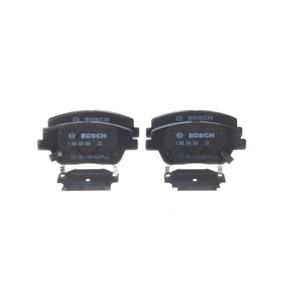 Abbildung von BOSCH 0 986 494 984 Bremsbelagsatz Low Metallic mit integriertem Verschleißwarnkontakt
