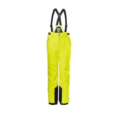 Abbildung von killtec Mädchen Skihose/Funktionshose mit abzippbarem Latz, Schneefang und Kantenschutz KSW 77 GRLS SKI PNTS, neon Lime, 176, 37258 000