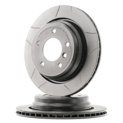 Abbildung von BREMBO MAX LINE 09.6841.75 Bremsscheibe 298 20 5 innenbelüftet, geschlitzt beschichtet hochgekohlt mit Schrauben BMW: Saloon, Touring