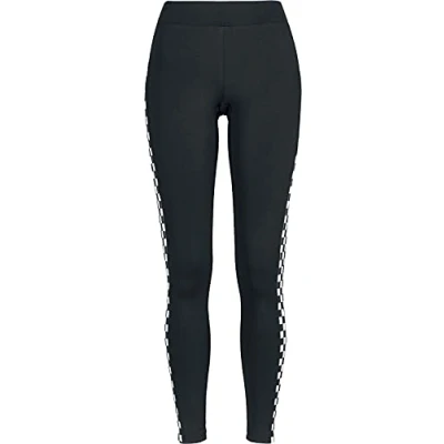 Abbildung von Urban Classics Ladies SIDE Check Leggings Hosen, Damen, Größe: Small, Black