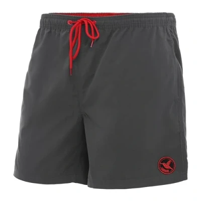 Abbildung von Ladeheid Badehose Herren Bequeme Badeshorts mit Seitentaschen und Schnürchen Netzfütterung Perfekt für Sommer, Strand Schwimmbad LA40 128 (Graphit, Large)