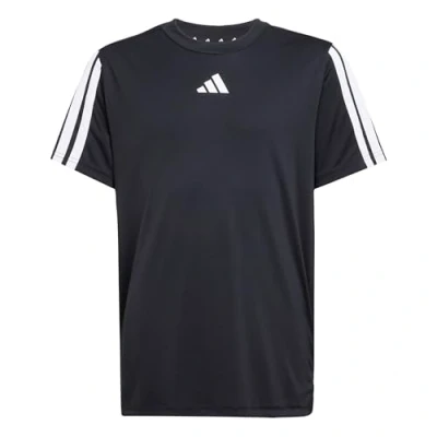 Abbildung von adidas Performance Sport Tshirt für Kinder, Größe: 164, Black white