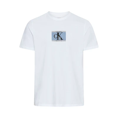 Abbildung von Calvin Klein Unisex Tshirt print, Größe: Small, Bright white