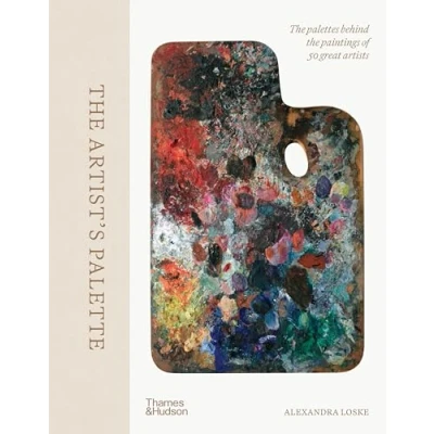 Abbildung von the Artist&#039;s Palette: palettes behind paintings of 50 great artists
