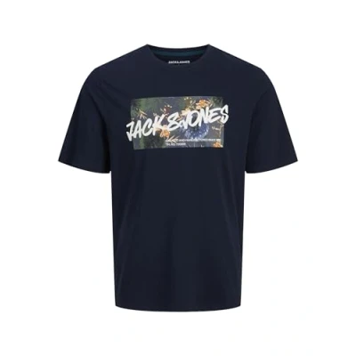 Abbildung von JACK &amp; JONES Jjhawaii Shape Tee Ss Crew Neck