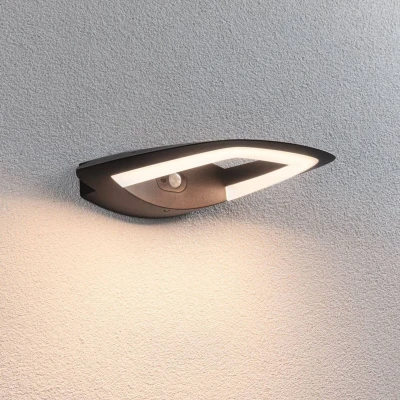 Abbildung von Paulmann LED Außen Wandleuchte »Outdoor 230V Akena PIR anthrazit«, 1 flammig, Sensor, Bewegungsmelder