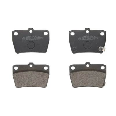 Abbildung von BRECK 23656 00 702 10 Bremsbelagsatz mit akustischer Verschleißwarnung Zubehör TOYOTA: RAV4 II Off Road