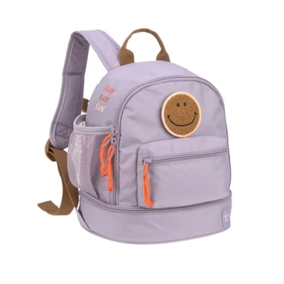 Abbildung von LÄSSIG Kinderrucksack mit Brustgurt Kindergartentasche Kindergartenrucksack 27 cm, 6,5 Liter, 3 Jahre/Mini Backpack Lilac