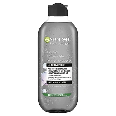 Abbildung von Garnier Micellar Cleansing Water Charcoal Gesichtsreinigung, Damen, Größe: 400 ml,