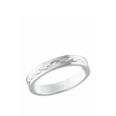 Abbildung von amor Sterling Silber Ring, Größe: 52,