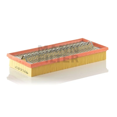 Abbildung von MANN FILTER C 38 163/1 Luftfilter 50 171 380 Filtereinsatz MERCEDES BENZ: W124 Saloon, 190, G Class Off Road, SSANGYONG: Korando II Road