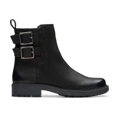 Abbildung von Clarks ORINOCO2 BAY Stiefelette, Damen, Größe: 41, Black Leder