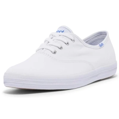 Abbildung von Keds Damen Champion Canvas Lace Up Sneaker, Schwarz, 38.5 EU Weit