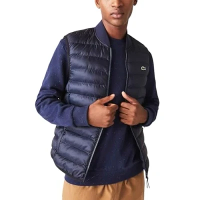 Abbildung von Lacoste BH0537_031 Weste, Herren, Größe: 44, Dark blue