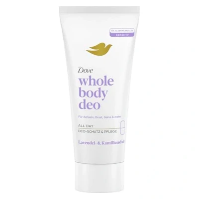 Abbildung von Dove Whole Body Deo Lavendel &amp; Kamillenduft Deocreme mit 0% Aluminiumsalze für Achseln, Brust, Beine und mehr 75 ml