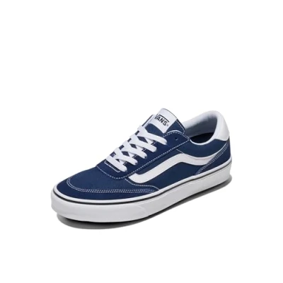 Abbildung von Vans Brooklyn Ls, Sneaker Herren, Suede Canvas Dress Blues, 43 EU