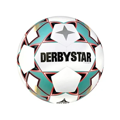 Abbildung von Derbystar Stratos TT v23 Fußbälle Weiss Blau Orange 4