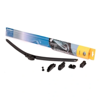 Abbildung von Scheibenwischer Hella Cleantech 9XW 358 053 241 600mm vorne Rahmenlos AUDI: A3 Hatchback, A4 B8 Saloon, Q5, VOLKSWAGEN: Golf 5, Passat B6 Saloon