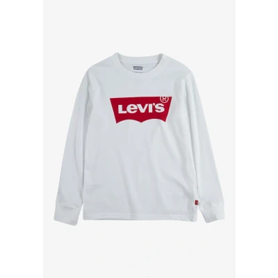 Abbildung von Levi&#039;s Batwing TEE Langarmshirt für Kinder, Größe: 116, White