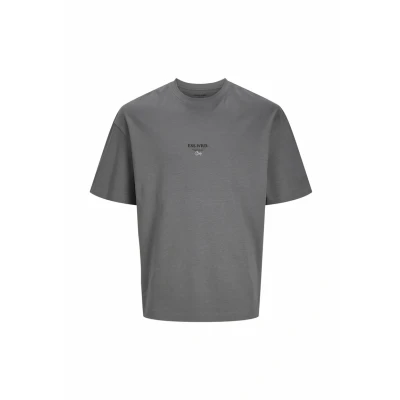 Abbildung von Jack &amp; Jones Jjeurban EDGE Studio TEE O NECK Tshirt print, Herren, Größe: XL, Castlerock
