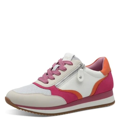 Abbildung von Jana Sneaker low, Damen, Größe: 39, Orange fuxia Schuhe