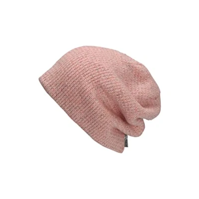 Abbildung von Sterntaler Baby Mädchen Beanie Slouch Strickware Mütze Baby, Kinderbeanie gefüttert mit Baumwoll Fleece rosa, 51