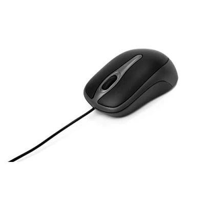 Abbildung von Verbatim optische Desktop Maus, USB 2.0 und 3.0, Maus mit 1000 dpi, für Laptop, Notebook, PC MAC, Computermaus Kabel Rechts Linkshänder, schwarz