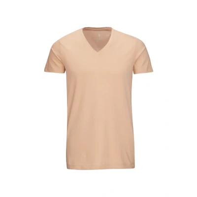 Abbildung von Seidensticker Tshirt basic, Herren, Größe: Large, Beige