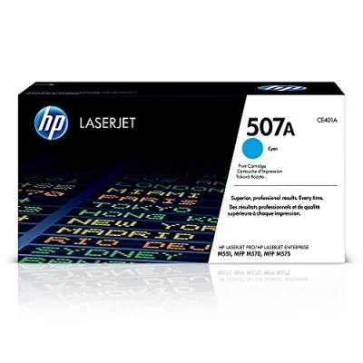 Abbildung von HP 507A (CE401A) Blau Original Toner für Laserjet Enterprise M551, Color M575, Pro 570,Cyan 6.000S