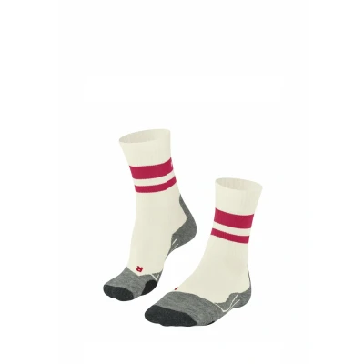 Abbildung von FALKE Damen Wandersocken TK2 Explore W So Wolle Funktionsmaterial antiblasen dick 1 Paar, Weiß Woolwhite 2060, 39 40