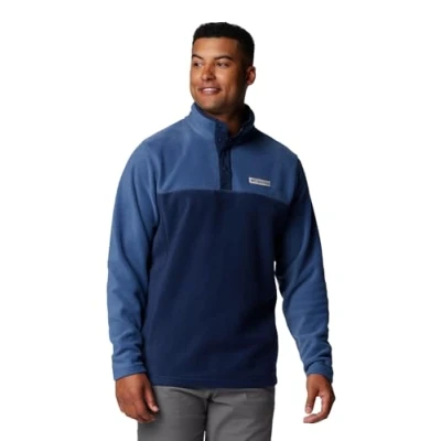 Abbildung von Columbia Steens mountain HALF SNAP Fleecepullover, Herren, Größe: XL, Collegiate navy/dark