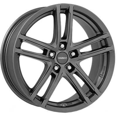 Abbildung von DEZENT 5 loch 18Zoll 108mm Alufelge TZ c graphite graphit matt TTZGHGA42CE Felge