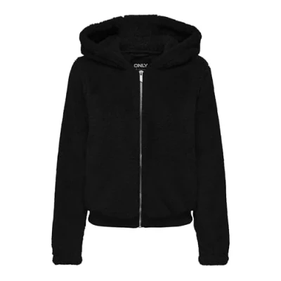 Abbildung von ONLY Kapuzenplüschjacke »ONLNEWANNA CONTACT SHERPA JKT OTW NOOS«, mit Kapuze