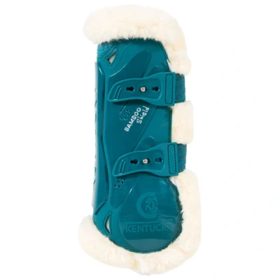 Abbildung von Kentucky Gamaschen Bamboo Elastic Vegan Sheepskin Smaragdgrün M