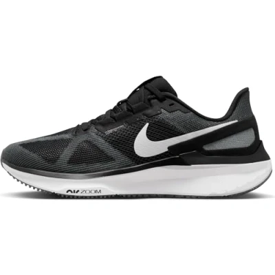 Abbildung von Nike Performance AIR ZOOM Structure 25 Laufschuh Neutral, Herren, Größe: 41, Black/iron grey/white Schuhe