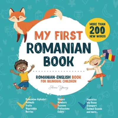Abbildung von My first Romanian Book. English book for bilingual Children: children&#039;s with illustrations kids. A great ... featuring words