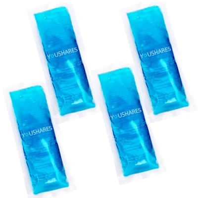 Abbildung von YOUSHARES Kühlakkus für Insulin Kühltasche Reise Tasche 4 Packungen, Blau