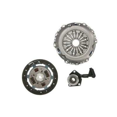 Abbildung von VALEO 834092 Kupplungssatz KIT3P (CSC) mit Kupplungsdruckplatte, Zentralausrücker Kupplungsscheibe 220 FORD: FIESTA 5, Fusion Estate