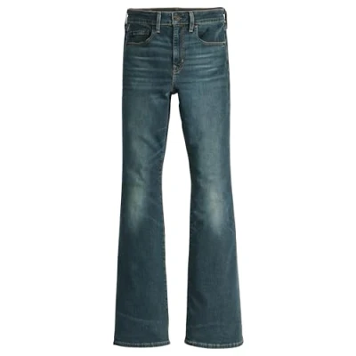 Abbildung von Levi&#039;s 726 HIGH RISE Flare Flared Jeans, Damen, Größe: 30x32, Dark blue denim