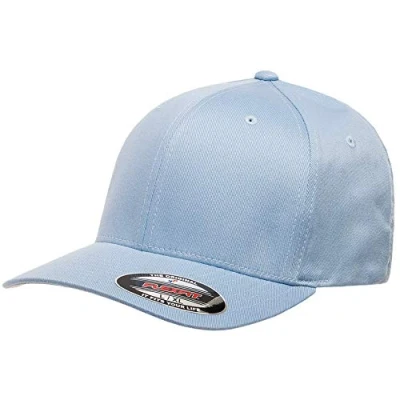 Abbildung von Flexfit Herren Wooly Combed Twill Fitted Baseball Cap, Blau (Carolina Blue), L/XL