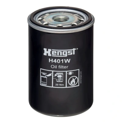 Abbildung von HENGST FILTER H401W Ölfilter M24x1,5 Anschraubfilter