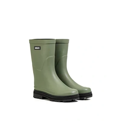 Abbildung von Aigle Damen Mid Rain Gummistiefel, 9014 Olivine, 41 EU