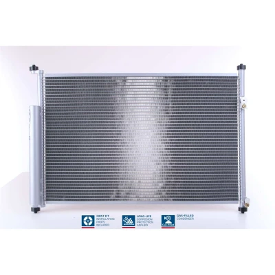 Abbildung von NISSENS 940012 Klimakondensator mit Trockner Aluminium 614 R 134a SUZUKI: Grand Vitara 2 SUV