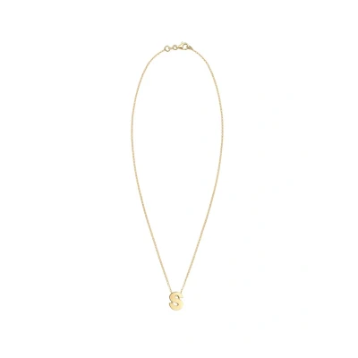Abbildung von Elli Letter S Halskette goldcoloured, Damen, Größe: 45, Gold coloured