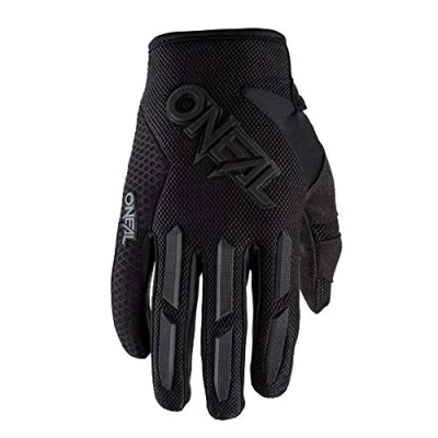Abbildung von O&#039;NEAL Fahrrad &amp; Motocross Handschuhe Kinder MX MTB Mountainbike Verstellbarer Klettverschluss, Vorgeformte Passform Element Youth Glove Schwarz Größe M
